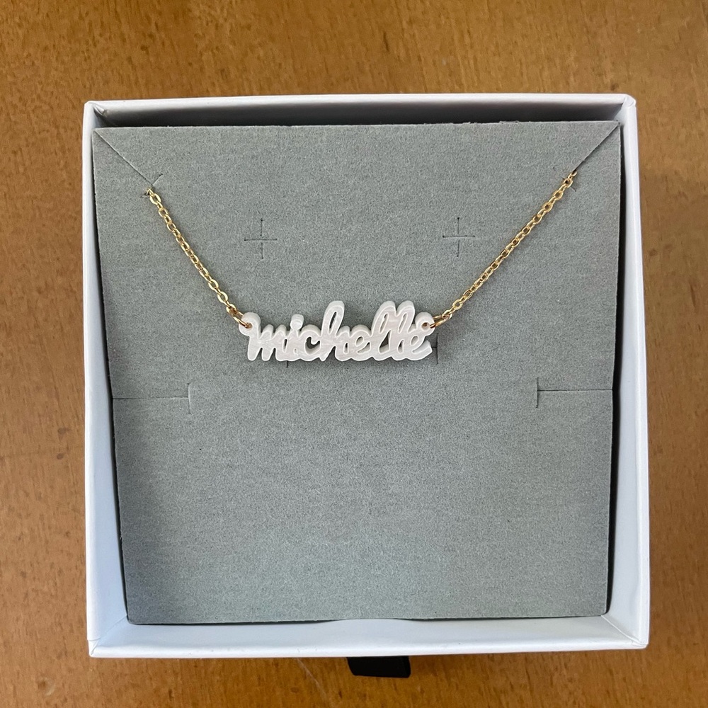 Personalized BaubleBar Necklace!